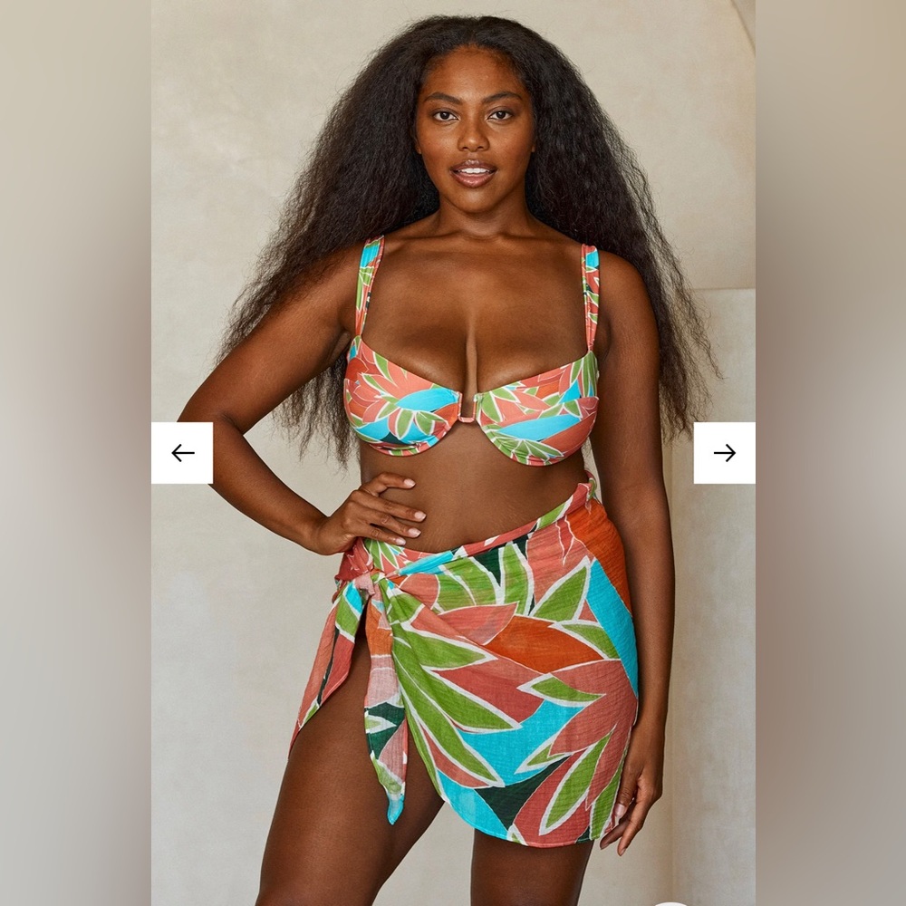 MONDAY SWIMWEAR Bird of Paradise Swim Set